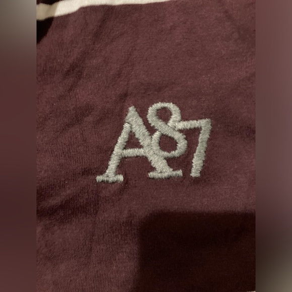 Men’s Size Small Aeropostale Maroon Polo - Picture 3 of 14